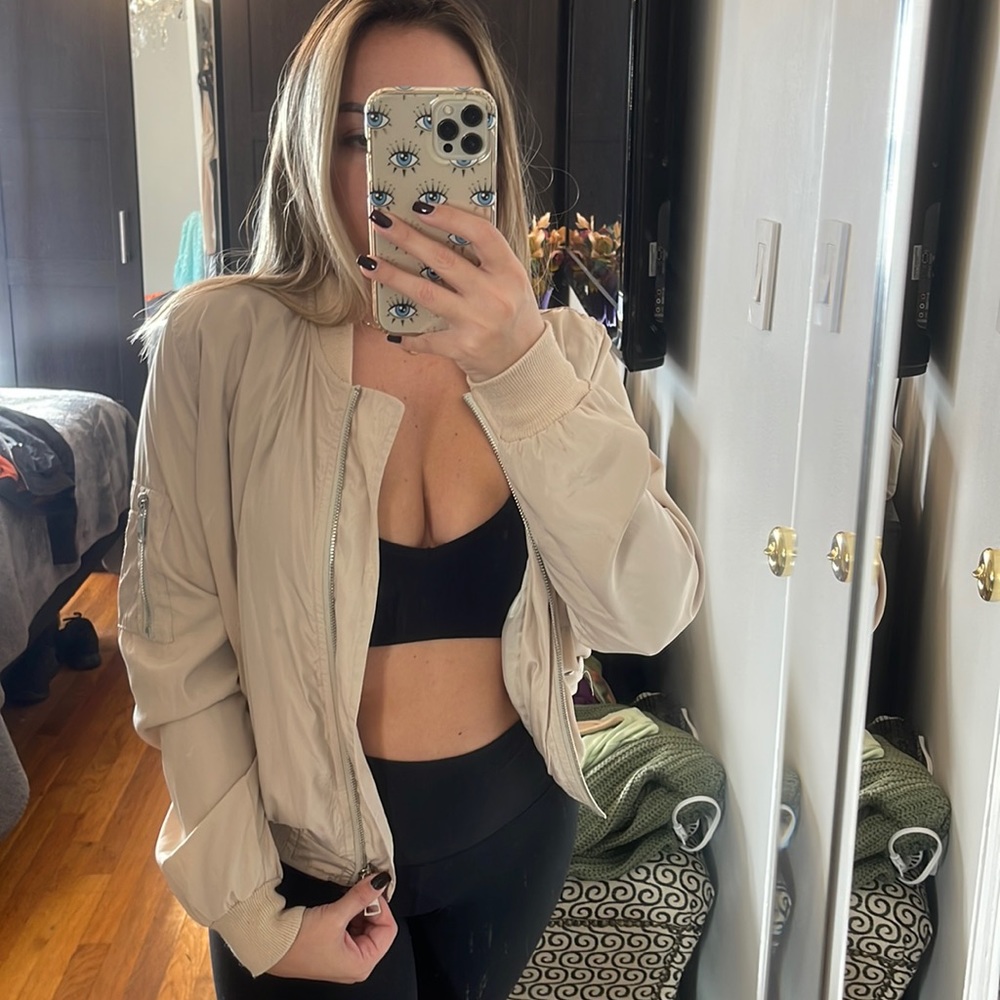 bomber light jacket